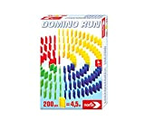 Noris Domino Run 606065644 Domino con 200 tessere per un percorso mozzafiato, a partire dai 3 anni.