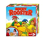 noris Rocky Rooster, Il Gioco di abilità con potenziale di crollo, per 2-4 Giocatori dai 4 Anni in su, Multicolore, ...