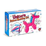 Novelty – modellare Unicorno con 32 PALLONCINI E POMPA, uniblnkt, Multicolore