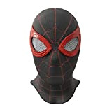 Nuitab Spiderman Hood Maschera da Supereroe per Bambini Adulto Halloween Spider Man Copricapo Compleanno del Ragazzo Fai Finta di Giocare ...