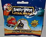 Obi-Wan Kenobi Bird ~ 0.95" Angry Birds Star Wars Mini Figure Phone Dangler Series #1