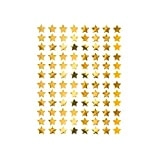 Oblique Unique® 960 stelle adesivi a forma di stella per Natale, decorazione regalo fai da te lucido in oro