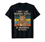Odio la gente del mattino e la mattina e il caffè della Maglietta
