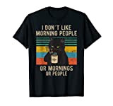 Odio la gente del mattino e la mattina e la gente Kaffee Maglietta