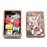 Odoria - Kit di aghi da cucito in miniatura 1:12, accessori per la decorazione della casa delle bambole