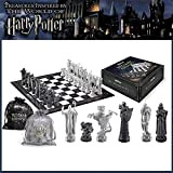 Officially licensed Harry Potter Wizarding Chess Set, 32 beautiful plastic flags and cardboard chessboard, 47cm long and 47cm wide, including ...