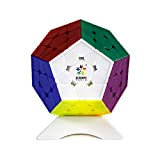 OJIN YuXin Little Magic 3x3 Megaminx Dodecahedron V2 Versione aggiornata Cube Smooth Twist Puzzle Cube Giocattoli Speciali con Un treppiede ...