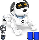 okk Cane Robot Intelligente, Cane Telecomandato di Recente con Canto, Danza, Conversazione, Giocattoli Educativi Precoci Intelligenti per 3-12 Anni Ragazzi ...