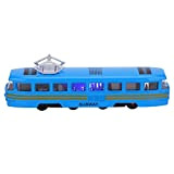 Okuyonic Simulazione di Auto Modello di Auto Giocattolo 1:90 Decorazione più Colori per Bambini(Hyundai Tram Blue)