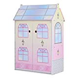 Olivia's Little World Serra per Bambini Casa 12" e 10 Accessori per Bambole da 3,5" Multi TD-12518D, Colore Yellow, Pink, ...