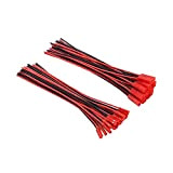 OliYin 20 Paia 22awg Connettore JST a 2 Pin Maschio Femmina Spina 15 cm Cavo in Silicone per Striscia LED ...