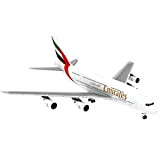 ONEJIA Carta A380 Emirates Airlines Modello di aeromobile Modello 1:300 Modello di simulazione Fighter Science Exhibition Model
