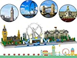 OneNext Londra Skyline Collezione Modello Architettura Set di Blocchi Predefiniti 1100pcs Nano Mini Blocchi DIY Giocattoli Regalo per Bambini e ...