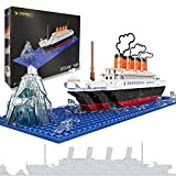 OneNext RMS Titanic Model Building Block Set 548pcs Giocattoli educativi Fai da Te compatibili al 100% Regalo di Puzzle 3D ...
