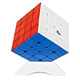 Oostifun Gobus Yongjun MGC Cubo magico 4x4x4 M Cubo magico Puzzle Stickerless Giocattoli con supporto per cubo