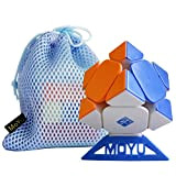 Oostifun OJIN MoYu MOFANGJIAOSHI MoYu RS Pyramid M 3x3 Doppio sistema di regolazione Cubo Puzzle Tetraedro Puzzle Nucleo Colore primario ...