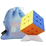 Oostifun OJIN Mr.M S 3x3 M Smoothly Cube Puzzle Smooth Cube con un treppiede cubo e una borsa cubo (Multi ...