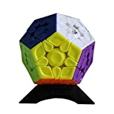 Oostifun OJIN YuXin Little Magic 3x3 Megaminx Dodecaedro V3 Cubo inferiore grigio Puzzle liscio Cubo liscio con un treppiede cubo ...