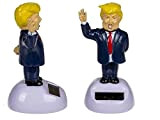 OOTB Statuetta decorativa a energia solare di Mr. President, statunitense, statunitense