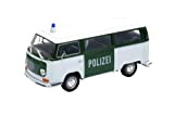 OPO 10 - Auto 1/24 1972 VW Bus T2 Polizia - Welly 22472GP