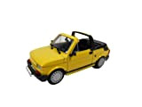 OPO 10 - Auto da Collezione 1:43 Compatibile con Fiat 126P Gialla (P93)