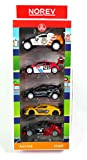 OPO 10 - Set di 5 Auto in Miniatura Norev 3 Pollici (Circa 8 cm) Gamma Racing WRC (311691B)