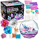 Original Stationery Grow Your Own Crystal Unicorn Terrarium Kit, Set Coltivazione Cristalli con Tutto L’Occorrente per Coltivare 3 Cristalli Veri, ...