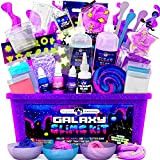 Original Stationery Kit Galaxy Slime per Bambini Galaxy Slime Kit con Colla e Stelle Glow in the Dark per Creare ...