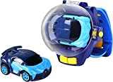 Orologio da auto telecomandato giocattolo 2022 Mini Remote Control Watch Toy 2,4 GHz USB caricatore RC Stunt Auto da corsa ...