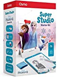 Osmo Ages 5-11 Included Super Studio Disney Frozen 2 Starter Kit età 5-11-Imparare a disegnare Elsa, Anna, Olaf iPad Base ...