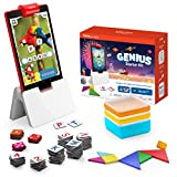 Osmo for Learning Games-Ages Genius Starter Kit 5 giochi di apprendimento Hands-On-età 6-10-Problem Solving & Creativity-STEM-, base tablet Fire inclusa, ...