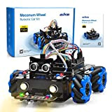 OSOYOO Omni-directinal Mecanum Wheel Robotic Car Kit for Arduino Raspberry Pi STEM Remote Controlled Educational Mechanical DIY Coding for Teens ...