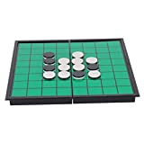 Otore Portable Pieging Otello Game Reversi Othello Strategy Board Game (green)