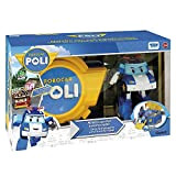 OUAPS Robocar Poli - Playset Pupazzetto di Poli + Veicolo trasformabile da 13 cm