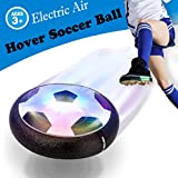 OUNDEAL Pallone Calcio Fluttuante, Hover Soccer Ball, Air Hover Calcio da Interno Fluttuante con Luce LED, Giocattoli per Bambini di ...