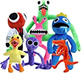 OURDUOJIN (Set di 7) Roblox Rainbow Friends Game Fans Regali per Bambini E Bambine, Bambole di Peluche Rainbow Friends, Bambole ...