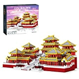 OviTop Architecture Dynasty Palace - Set modulare modulare in miniatura, non compatibile con Lego - 5184 pezzi