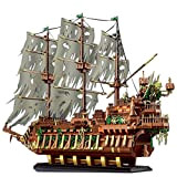 OviTop Technic - Set di 3653 blocchi per nave pirata compatibile con nave pirata Lego