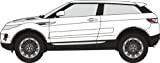 Oxford Diecast 76RR001 Range Rover Evoque White by Oxford Diecast
