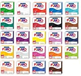 Pack of 24 Craft Clays FIMO Soft Modelling Clay