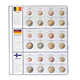 Pagine illustrate COLLEZIONE EURO: set di monete Belgio/Germania/Finlandia