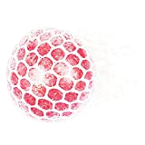 Palline da stress a rete Squeeze sensoriale spremere la decompressione della sfera di uva rosa per decompressione