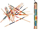 panoramica XL Mikado, 100 cm, in legno, barre Ø 1,4 cm, con tasca a rete, la famiglia gioco, geschicklichtkeit, Izzy Sport
