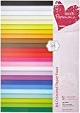 Papermania - Confezione da 48 Fogli Colorati, Formato A4, Multicolore