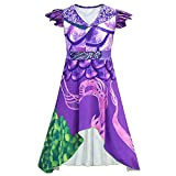 Party City Descendants 3 Dragon Mal Costume per Adulti e Bambini, Dragon Mal Dress Girls Popular Girls Dress Costume Cartoon ...
