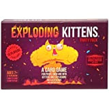 Party Pack by Exploding Kittens - Card Games for Adults Teens & Kids - Fun Family Games - A Russian ...