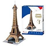 Party town Parigi, Torre Eiffel, Adulti e Puzzle 3d Ragazzi, Colore blu, C044H