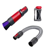 Pasotim Traceless Dust Spazzole Testina Tubo Trigger Lock Compatibile con Dyson V7 V8 V10 V11 V12 V15 Accessori for aspirapolvere ...