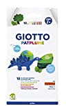 Patplume 513100 - Giotto Patplume 18X20G Panetti Colori Classici+Fluo