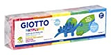 Patplume 513300 - Giotto Patplume 10X50G Panetti Colori Assortiti, multicolore